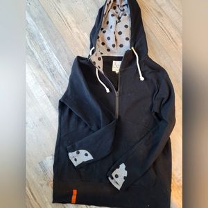 Ampersand half zip sweatshirt